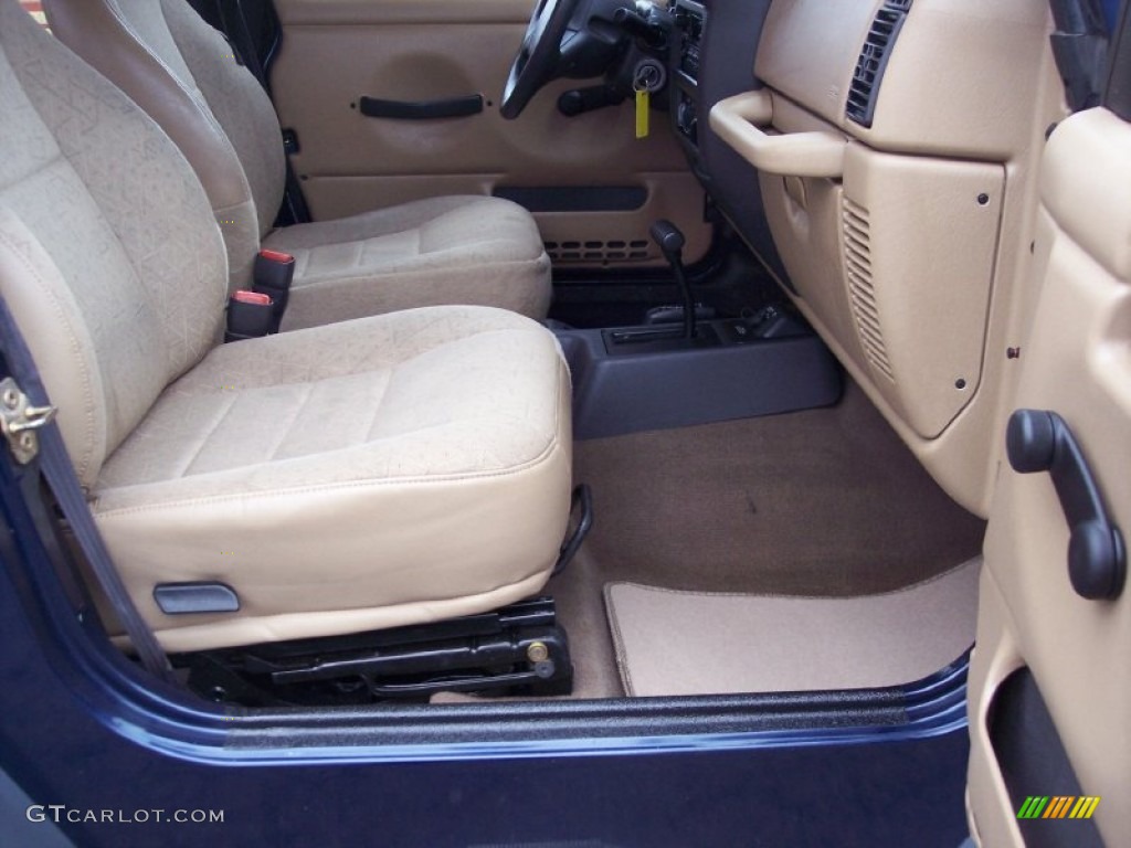 Camel Interior 2001 Jeep Wrangler SE 4x4 Photo #62015330