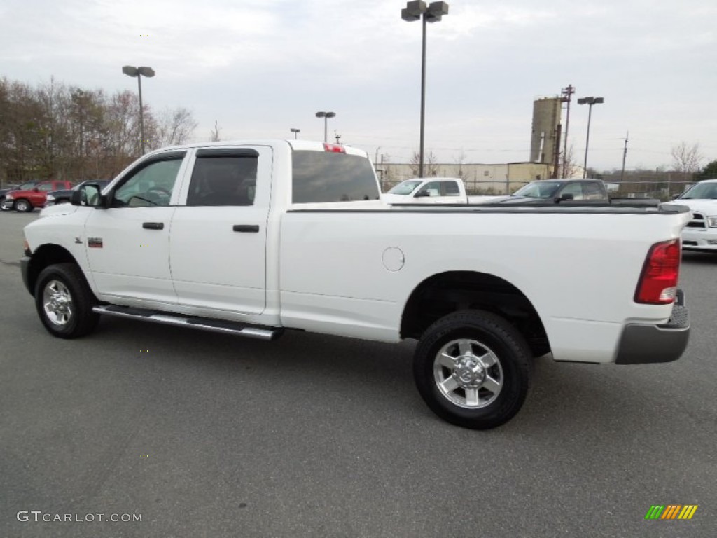 2010 Ram 3500 SLT Crew Cab 4x4 - Bright White / Dark Slate/Medium Graystone photo #3