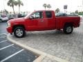 2009 Victory Red Chevrolet Silverado 1500 LT Extended Cab 4x4  photo #29