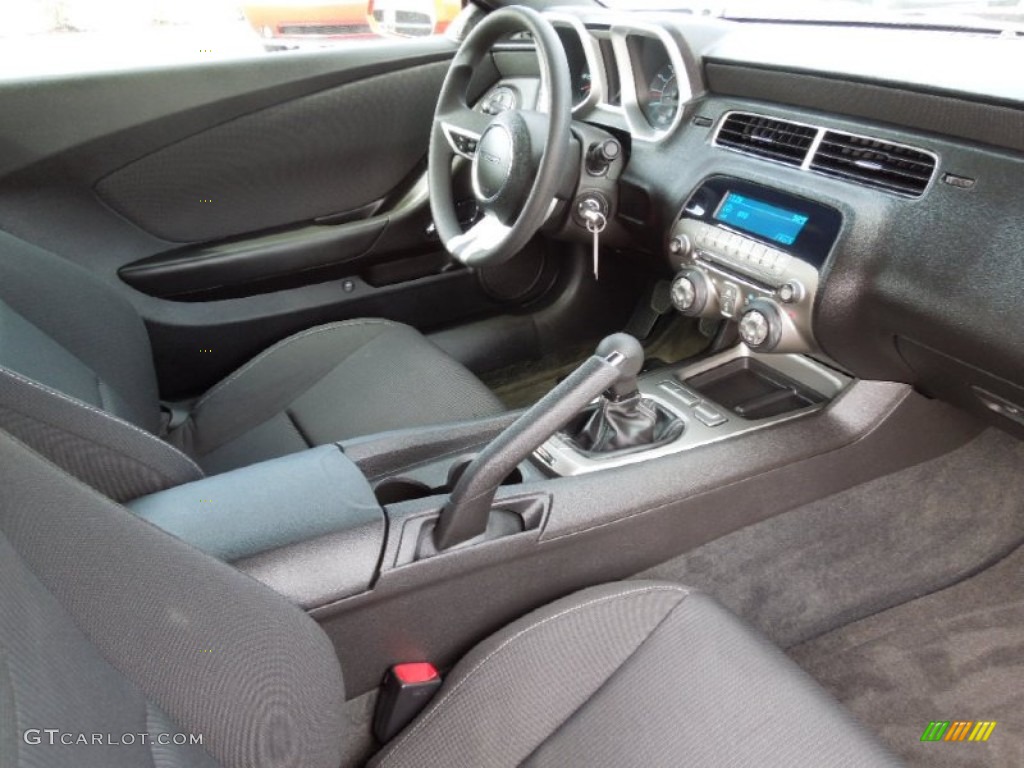 Black Interior 2010 Chevrolet Camaro LT Coupe 600 Limited Edition Photo #62016399
