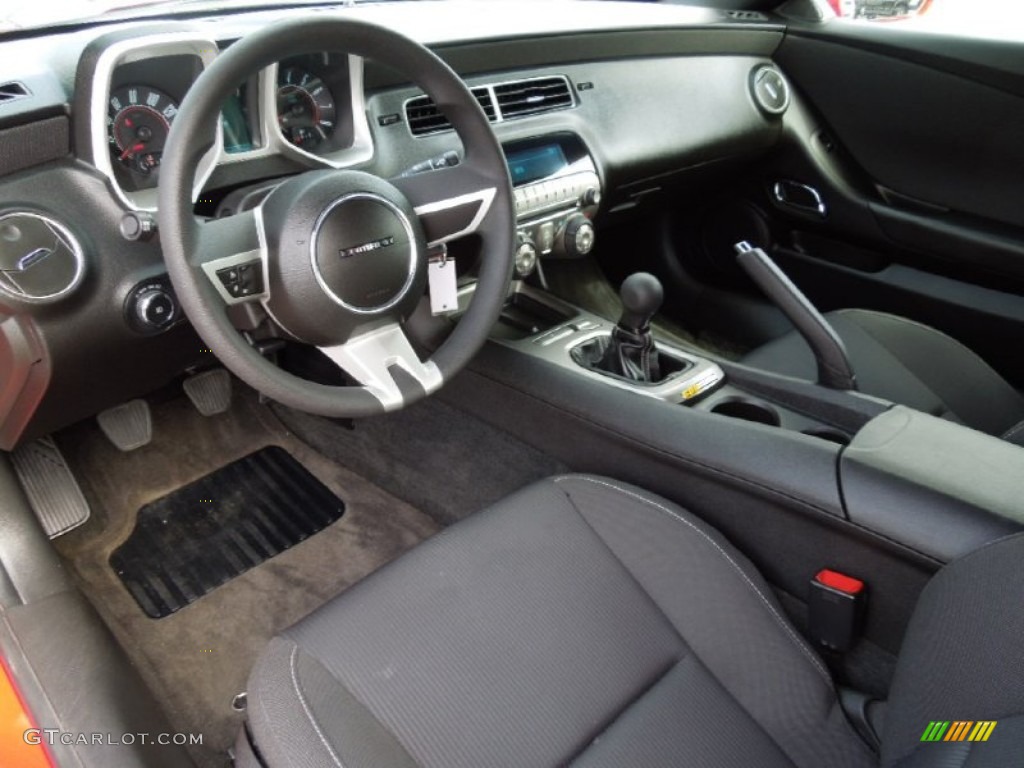 Black Interior 2010 Chevrolet Camaro LT Coupe 600 Limited Edition Photo #62016435
