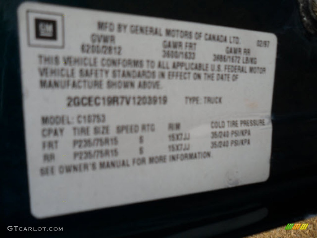 1997 C/K C1500 Silverado Extended Cab - Emerald Green Metallic / Neutral Shale photo #21
