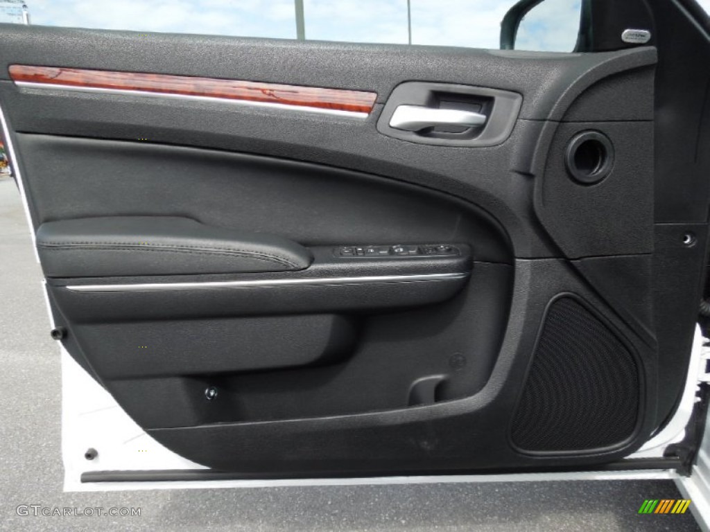 2012 Chrysler 300 Limited Black Door Panel Photo #62016510