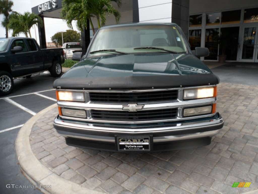 1997 C/K C1500 Silverado Extended Cab - Emerald Green Metallic / Neutral Shale photo #25