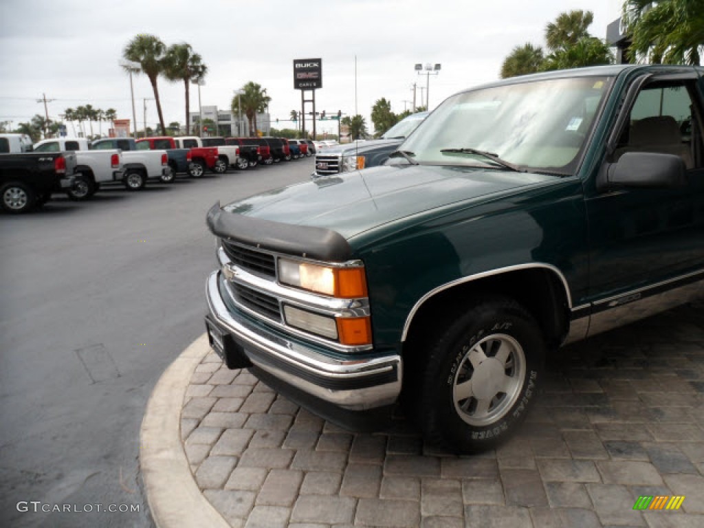 1997 C/K C1500 Silverado Extended Cab - Emerald Green Metallic / Neutral Shale photo #27