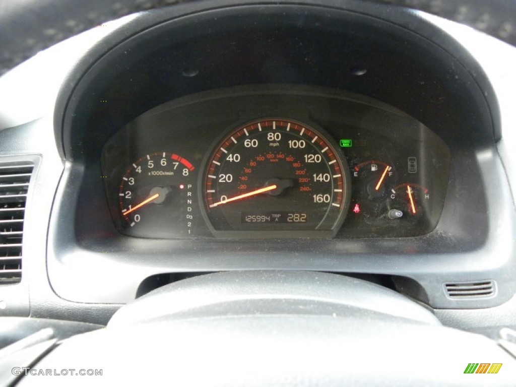 2003 Honda Accord EX-L Coupe Gauges Photos