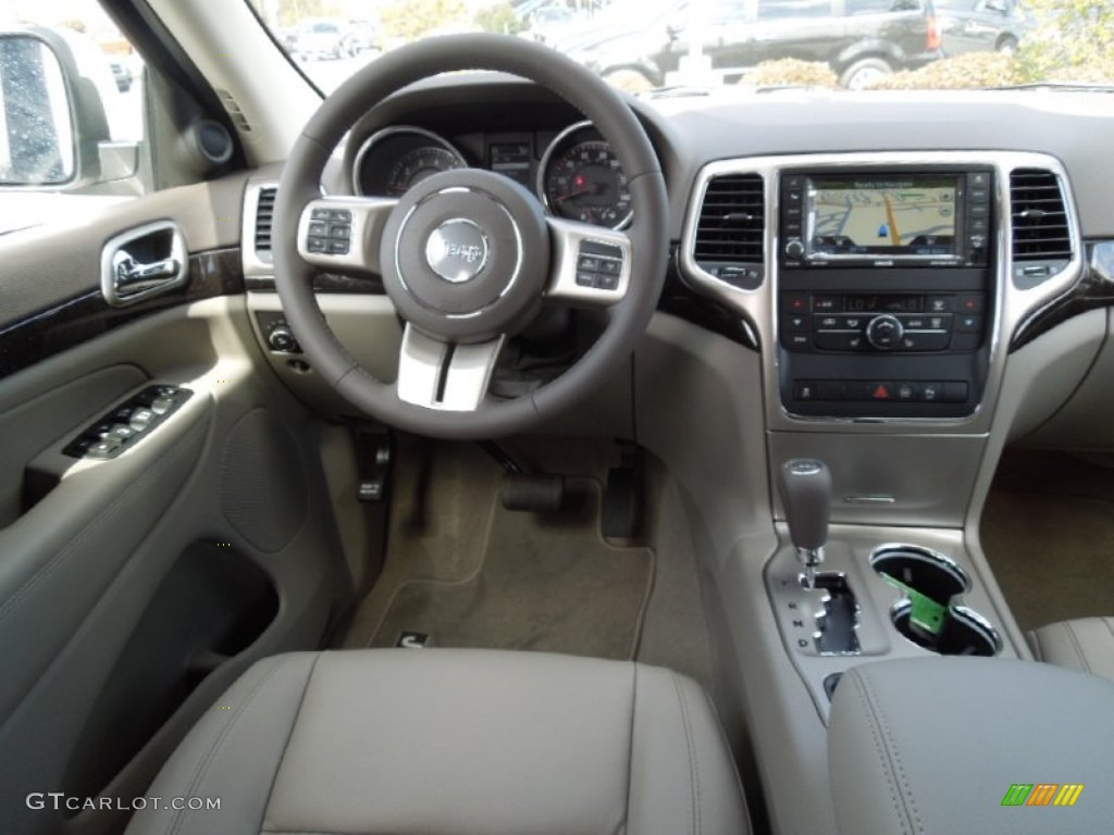 2012 Jeep Grand Cherokee Laredo X Package 4x4 Dark Graystone/Medium Graystone Dashboard Photo #62017346