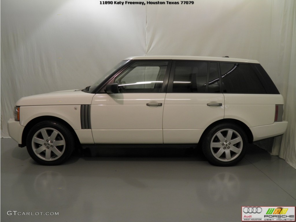 2006 Range Rover HSE - Chawton White / Charcoal/Jet photo #5