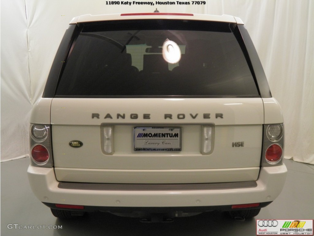 2006 Range Rover HSE - Chawton White / Charcoal/Jet photo #21