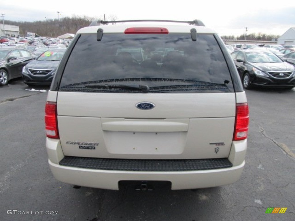 2005 Explorer Limited 4x4 - Ivory Parchment Tri Coat / Medium Parchment photo #9