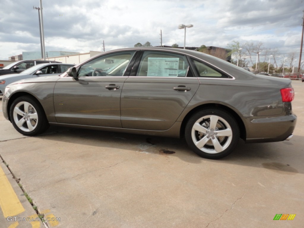 Dakota Gray Metallic 2012 Audi A6 2.0T Sedan Exterior Photo #62021763