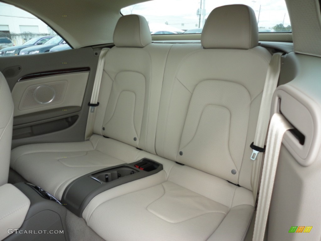 2012 Audi A5 2.0T Cabriolet Rear Seat Photo #62022115