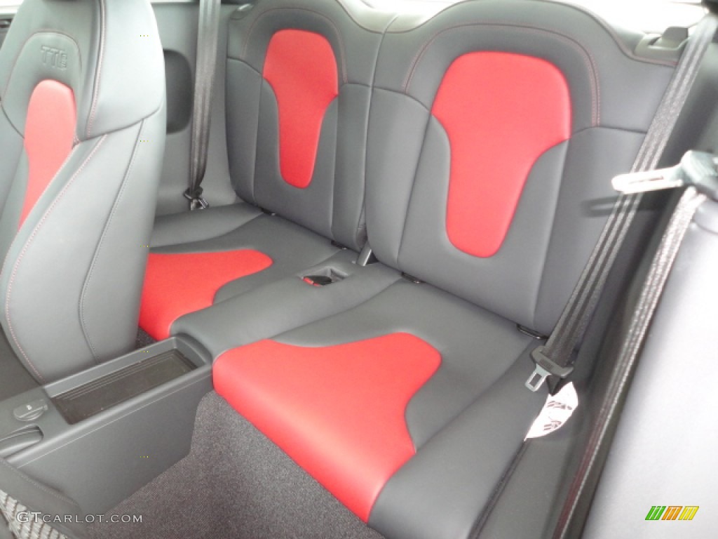 2012 Audi TT S 2.0T quattro Coupe Rear Seat Photos