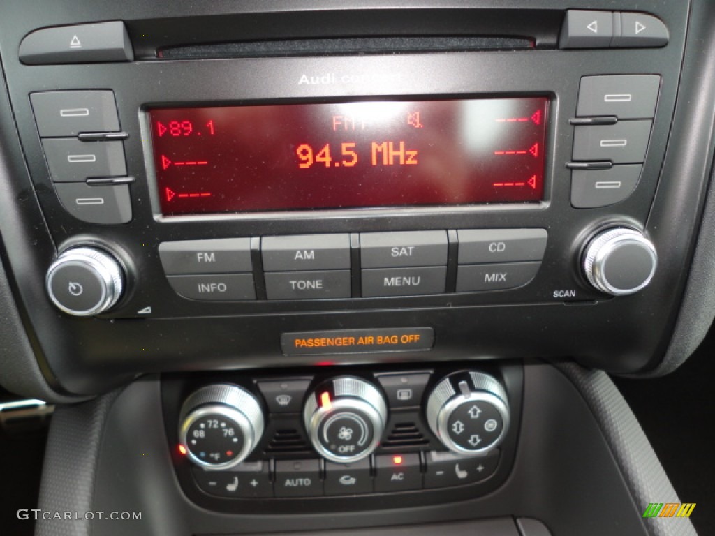 2012 Audi TT 2.0T quattro Roadster Audio System Photo #62022753