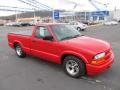 2001 Victory Red Chevrolet S10 LS Regular Cab  photo #1