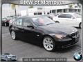 2008 Jet Black BMW 3 Series 335i Sedan  photo #1