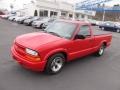 2001 Victory Red Chevrolet S10 LS Regular Cab  photo #6