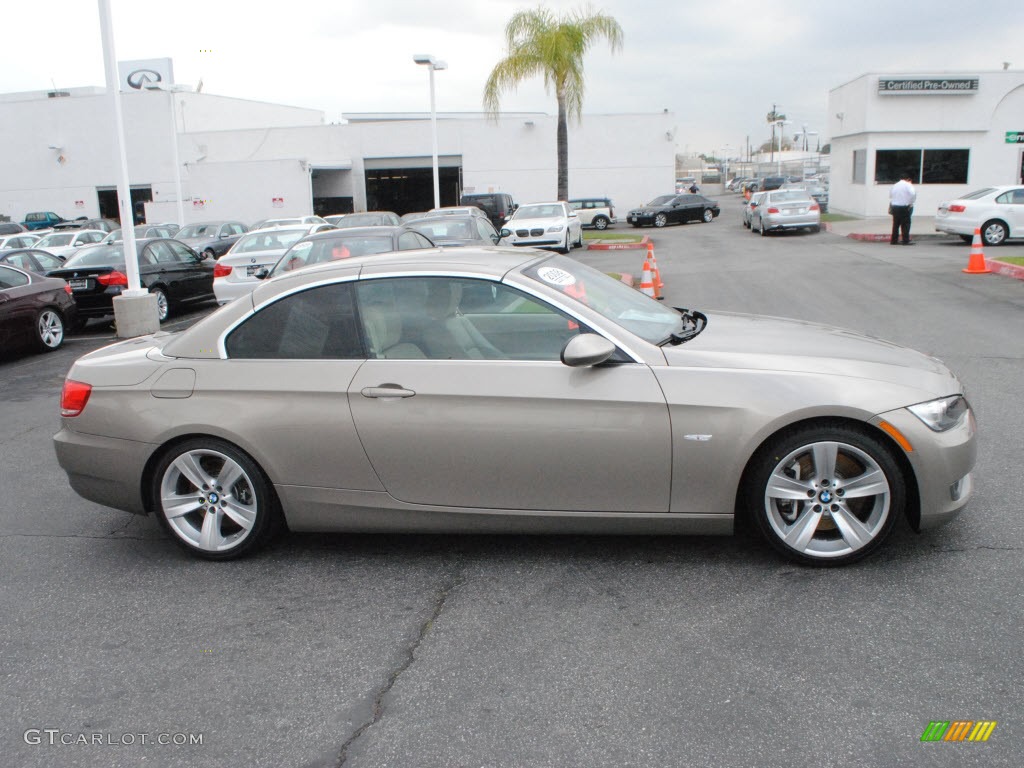 2008 3 Series 335i Convertible - Platinum Bronze Metallic / Beige photo #3