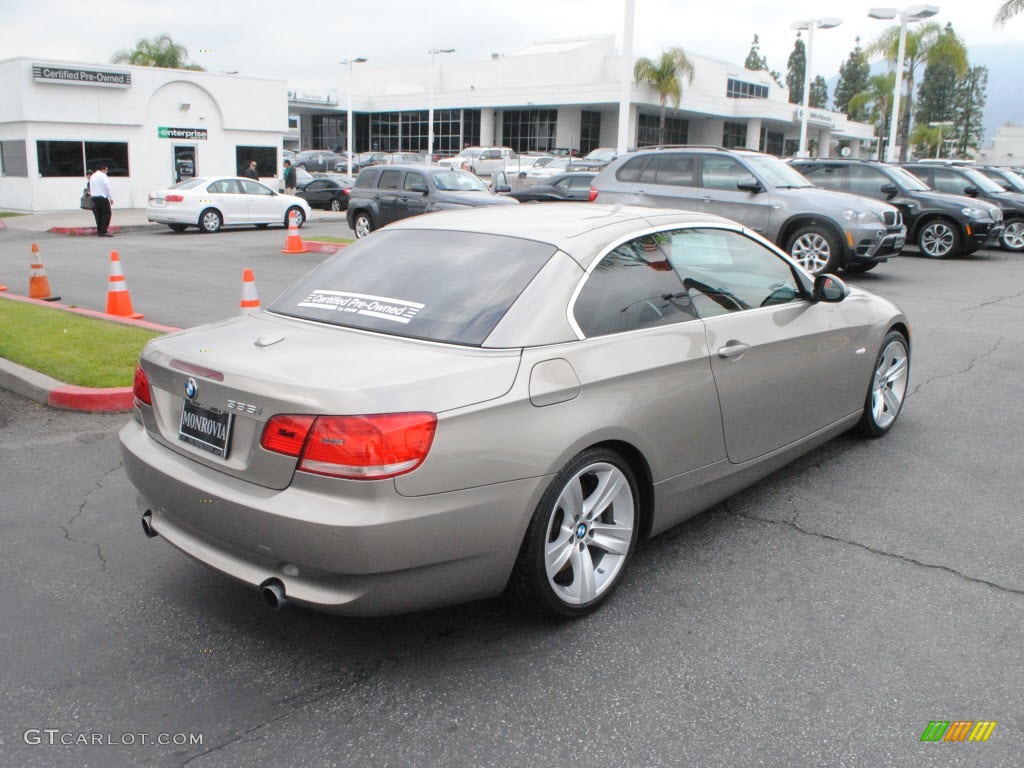 2008 3 Series 335i Convertible - Platinum Bronze Metallic / Beige photo #7