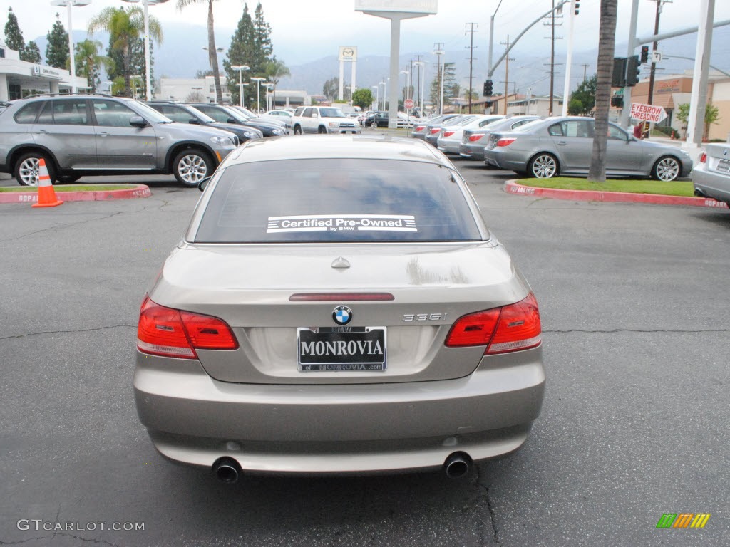 2008 3 Series 335i Convertible - Platinum Bronze Metallic / Beige photo #8