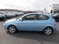 2011 Clear Water Blue Hyundai Accent SE 3 Door  photo #6