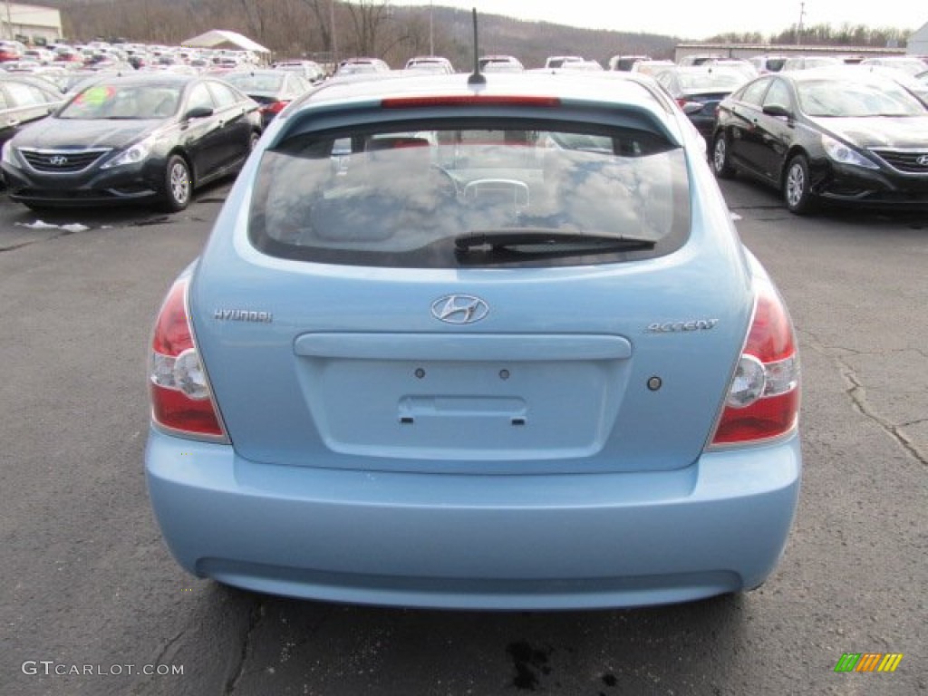 2011 Accent SE 3 Door - Clear Water Blue / Gray photo #9