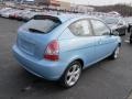 2011 Clear Water Blue Hyundai Accent SE 3 Door  photo #10