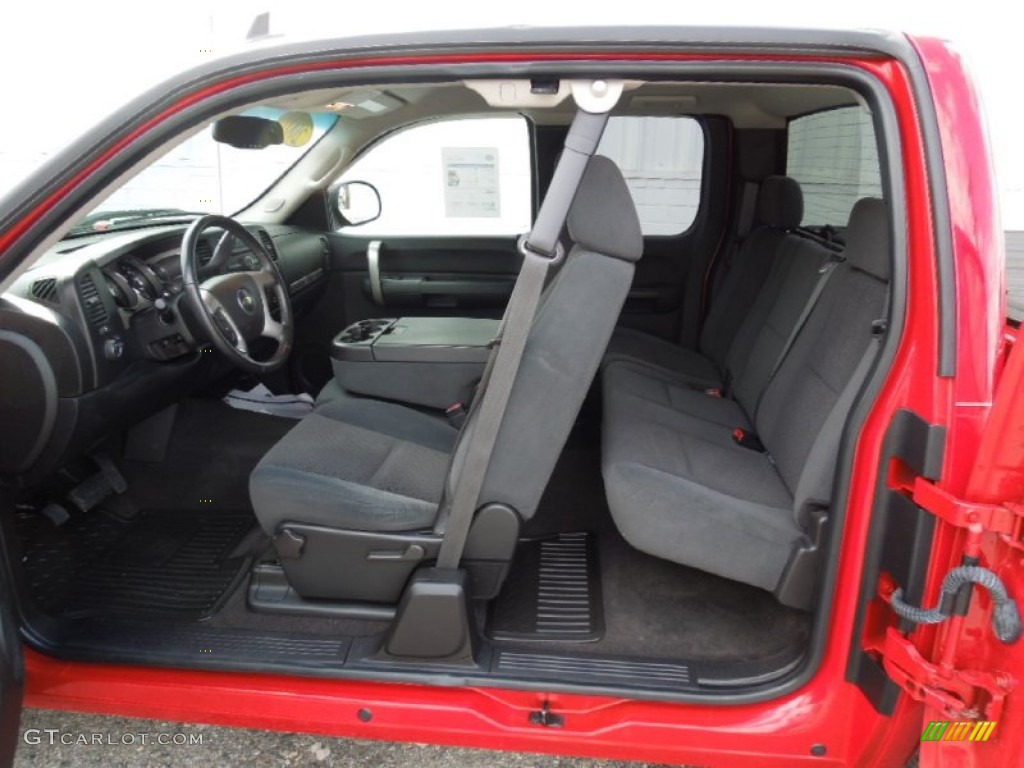 2007 Silverado 1500 LT Extended Cab - Victory Red / Ebony Black photo #13