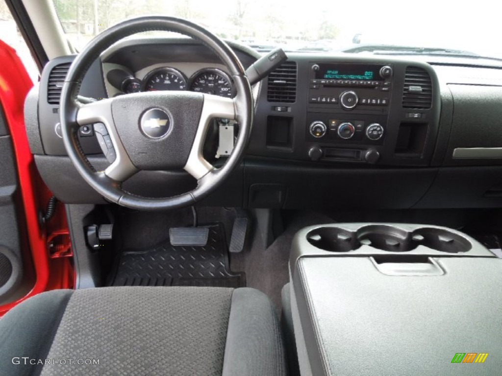 2007 Silverado 1500 LT Extended Cab - Victory Red / Ebony Black photo #15