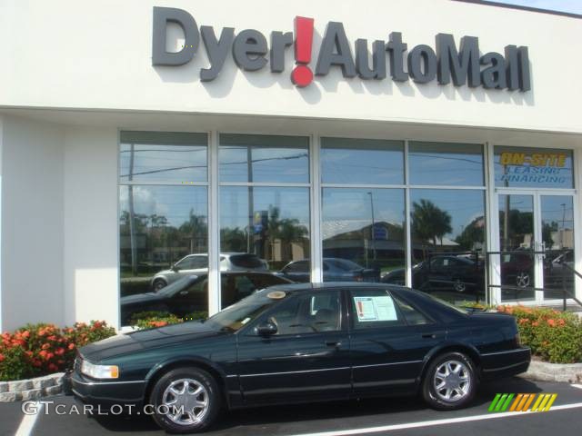 Dark Green Metallic Cadillac Seville