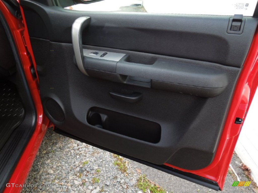 2007 Silverado 1500 LT Extended Cab - Victory Red / Ebony Black photo #22