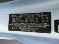 2B: Clear Water Blue 2011 Hyundai Accent SE 3 Door Color Code