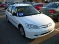 Taffeta White 2005 Honda Civic Value Package Sedan