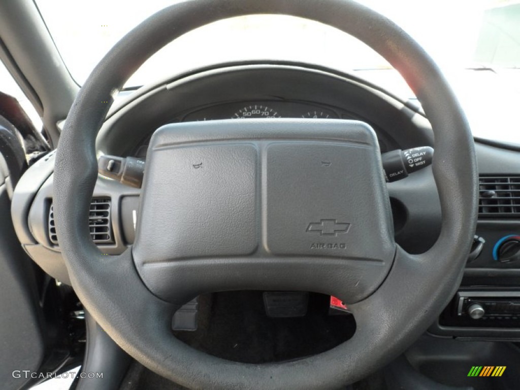 1999 Cavalier LS Sedan - Black / Graphite photo #35