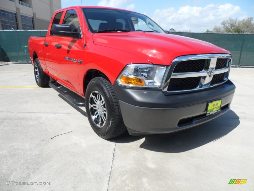 Flame Red Dodge Ram 1500