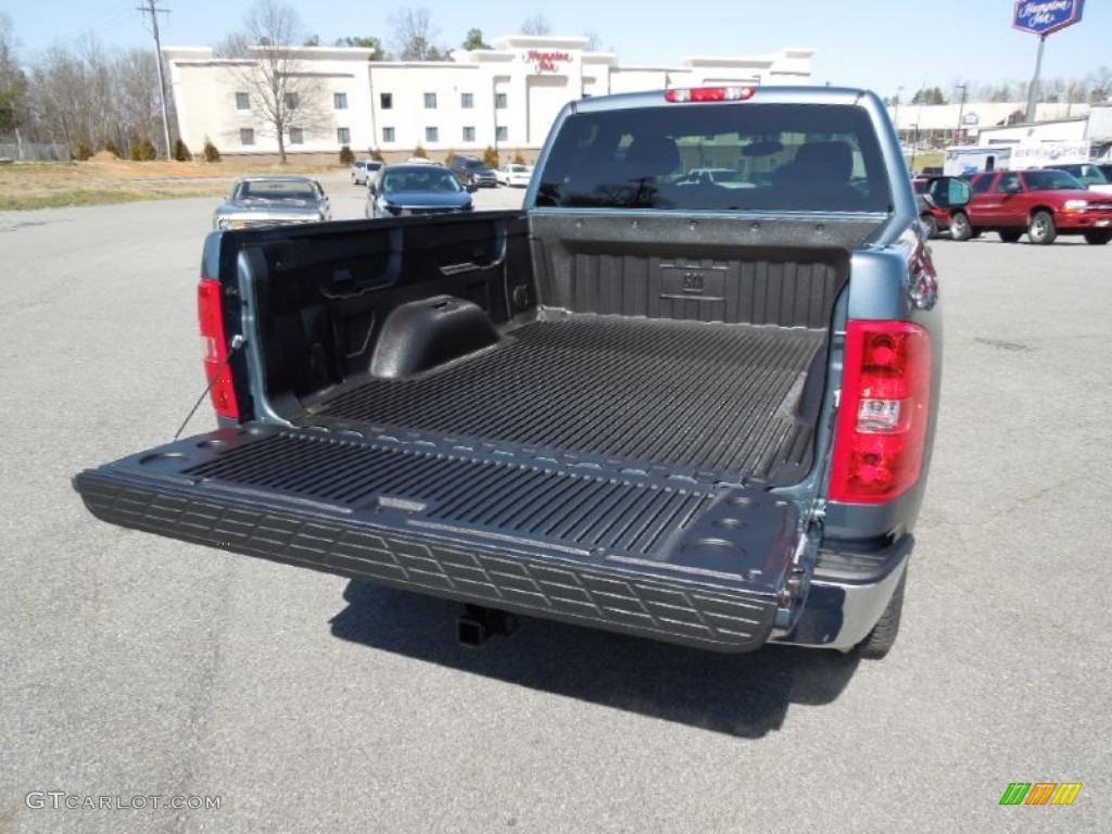2012 Silverado 1500 LT Extended Cab 4x4 - Blue Granite Metallic / Ebony photo #15