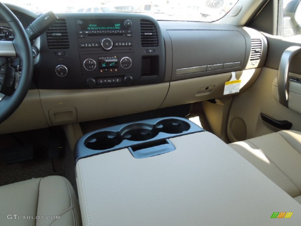 2012 Silverado 1500 LT Crew Cab 4x4 - Mocha Steel Metallic / Light Cashmere/Dark Cashmere photo #15