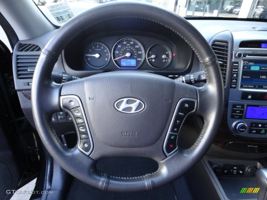 2010 Hyundai Santa Fe Limited 4WD Steering Wheel Photos