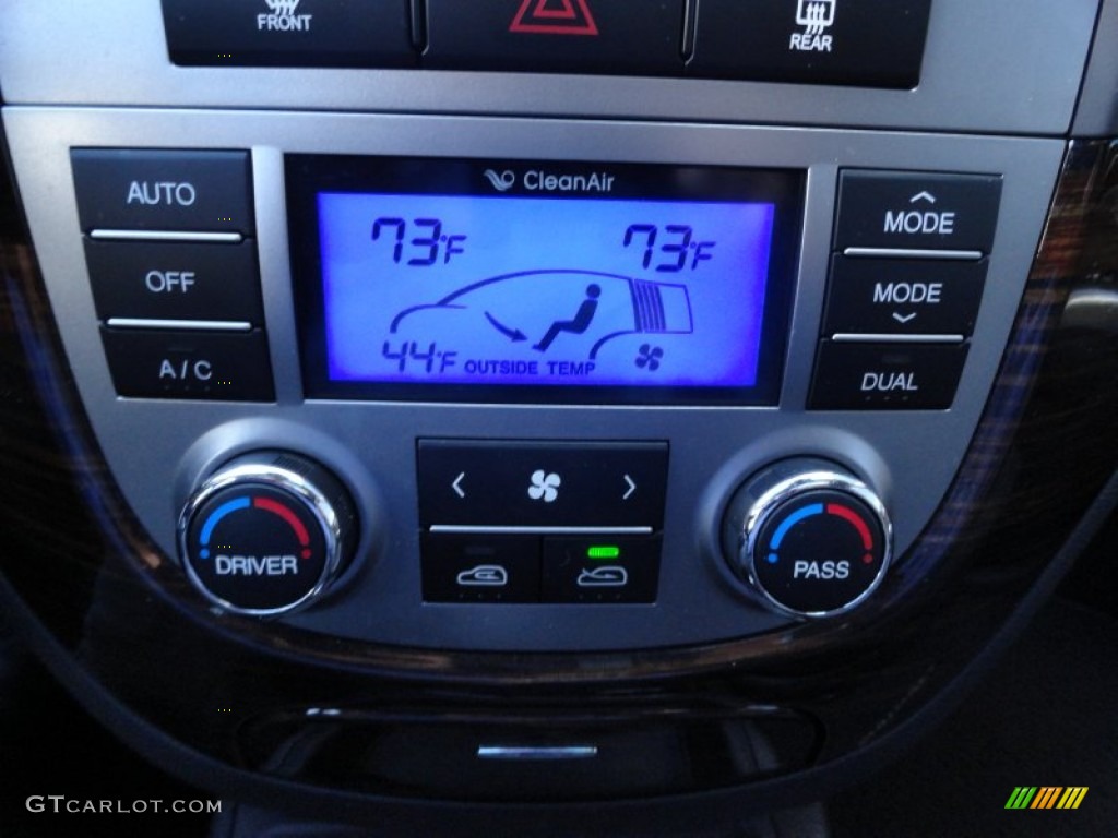 2010 Hyundai Santa Fe Limited 4WD Controls Photo #62028285