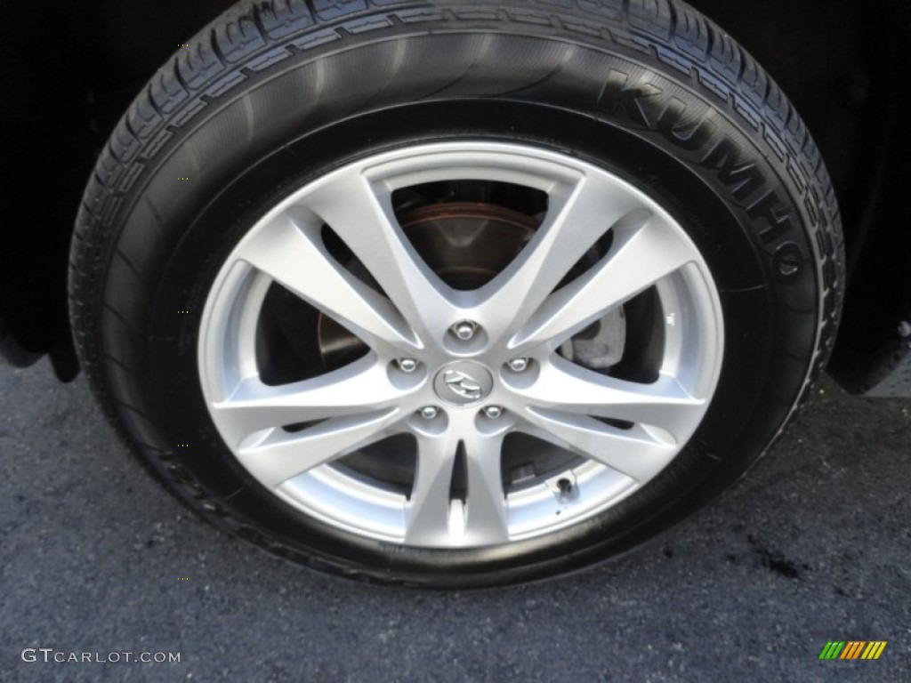 2010 Hyundai Santa Fe Limited 4WD Wheel Photo #62028327