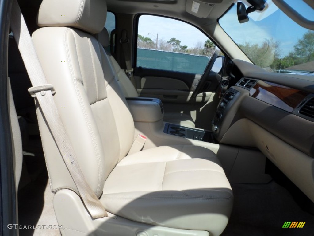 2007 Yukon SLT - Deep Blue Metallic / Light Tan photo #27