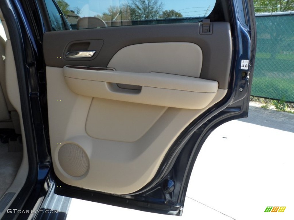 2007 Yukon SLT - Deep Blue Metallic / Light Tan photo #28