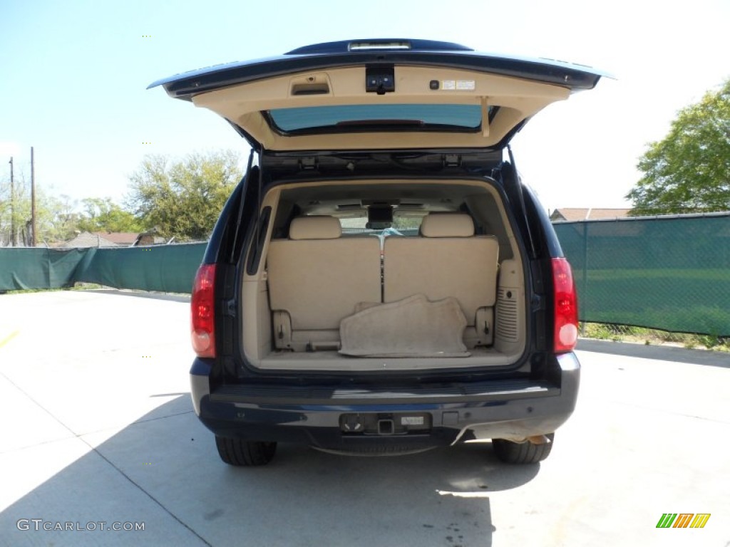 2007 Yukon SLT - Deep Blue Metallic / Light Tan photo #31