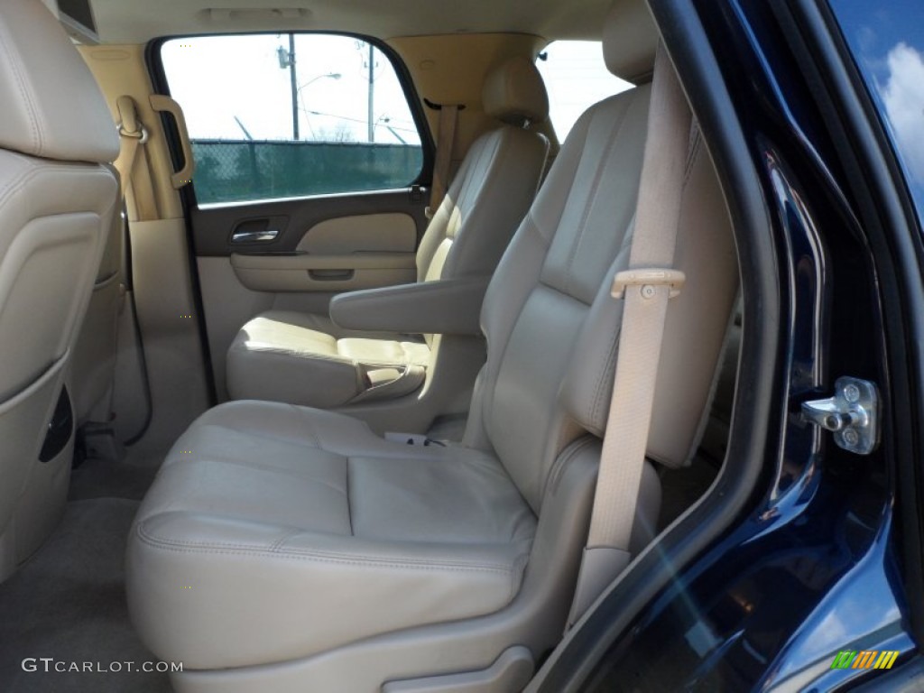2007 Yukon SLT - Deep Blue Metallic / Light Tan photo #36
