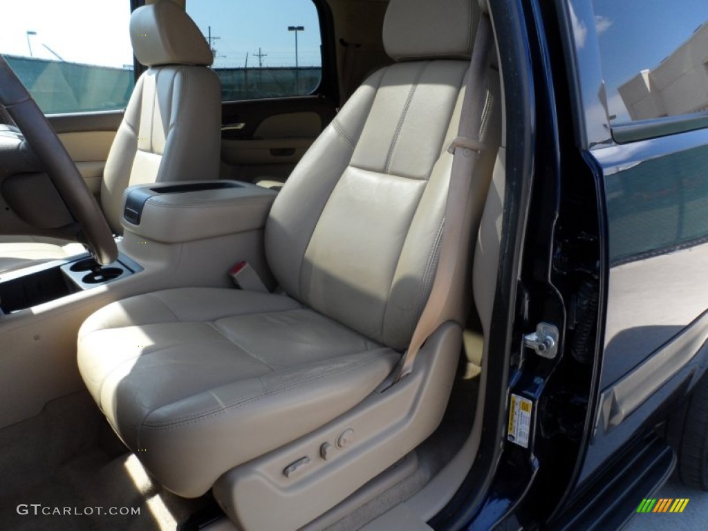 2007 Yukon SLT - Deep Blue Metallic / Light Tan photo #40