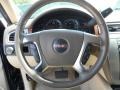 Light Tan 2007 GMC Yukon SLT Steering Wheel