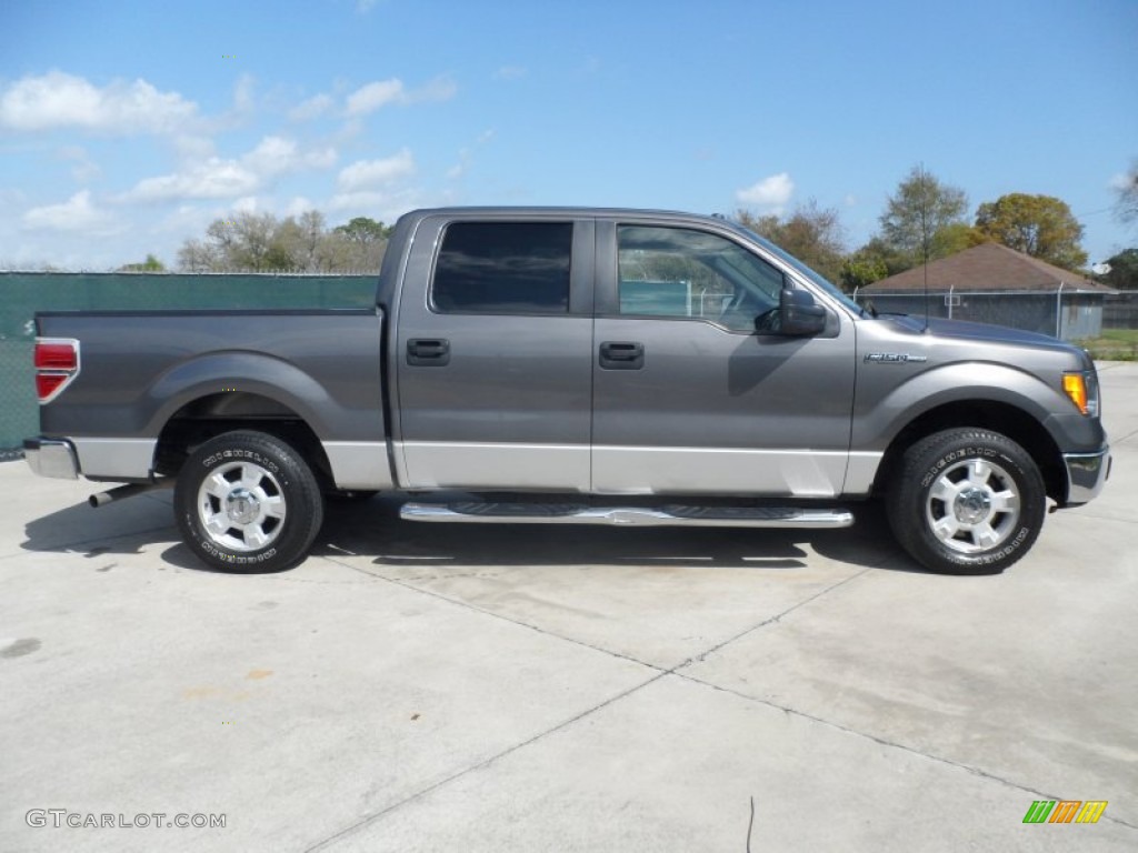 Sterling Grey Metallic 2010 Ford F150 XLT SuperCrew Exterior Photo #62028783