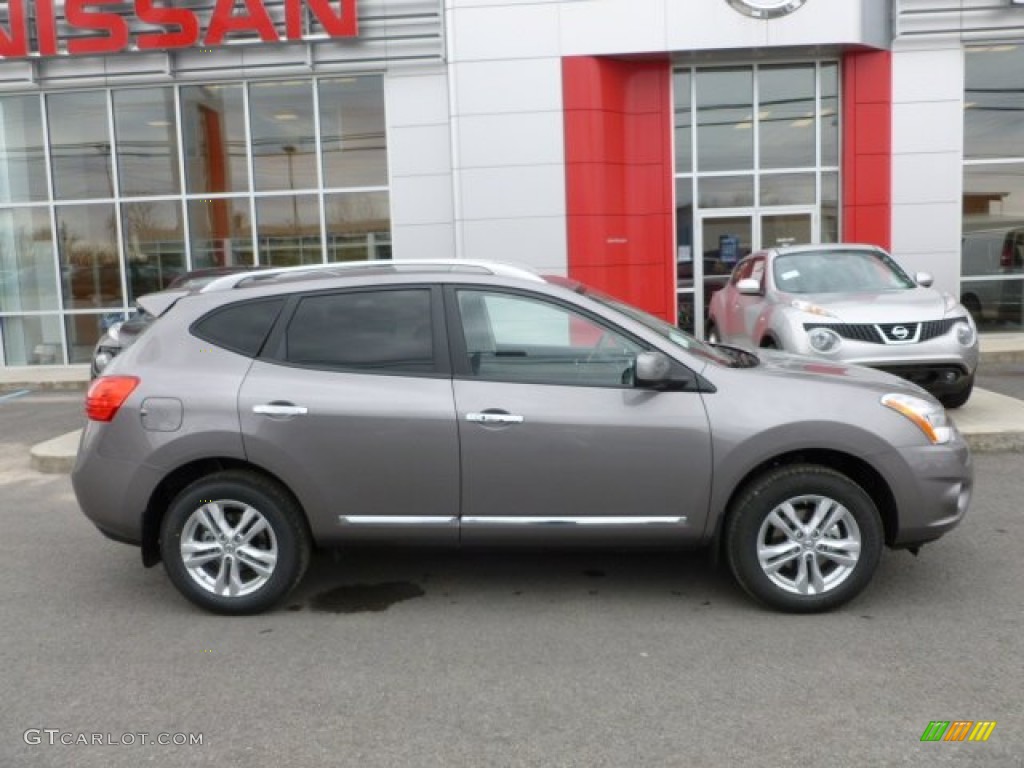 2012 Rogue SV AWD - Platinum Graphite / Black photo #8