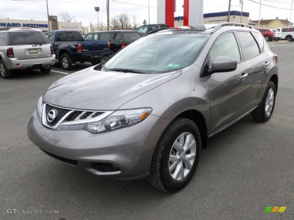 2012 Murano SL AWD - Platinum Graphite / Black photo #3