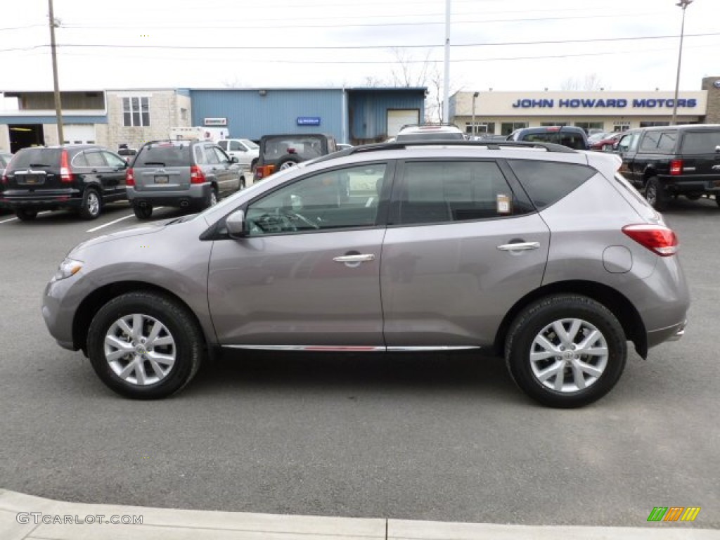 2012 Murano SL AWD - Platinum Graphite / Black photo #4